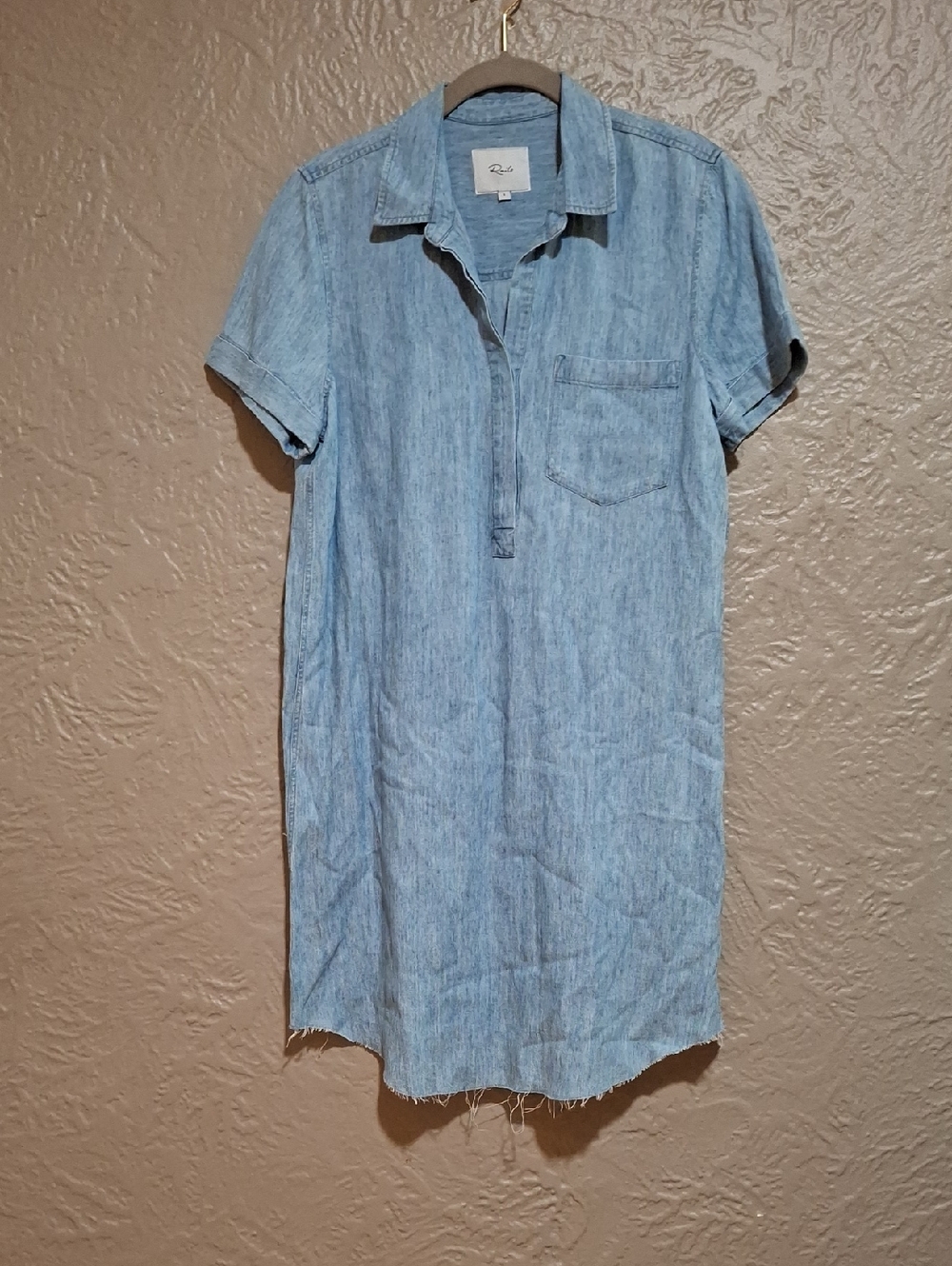 Rails Light Blue Chambray Top - Rails Size S